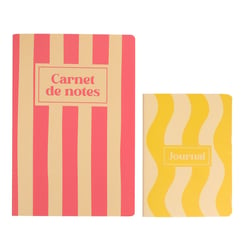 Lot 2 carnets A5/A6  - Pop Arty  - Cultura
