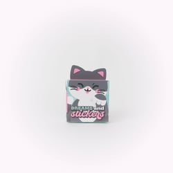 Rouleau de 20 stickers Mr Wonderful - Chat