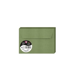 Lot 20 enveloppes 114 x 162 mm Clairefontaine - Sauge - Pollen