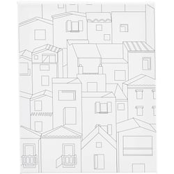Toile imprimée Créativ Company - Ville - 24 x 30 cm - 360 g/m²