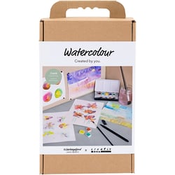 Kit DIY Aquarelle collage Créativ Company - Creativity Box
