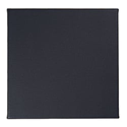 Châssis classique polycoton noir - 20 x 20 cm – Monali