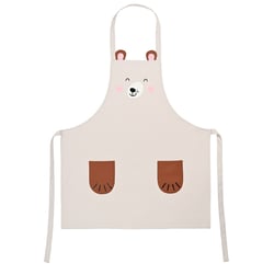 Tablier enfant - ours - 68 x 58 cm