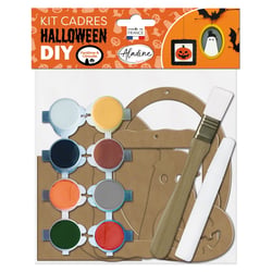 Kit duo cadre Aladine - Halloween fantôme citrouille 