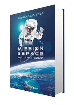Agenda scolaire 2025-2026 Flammarion - Mission espace avec Thomas Pesquet
