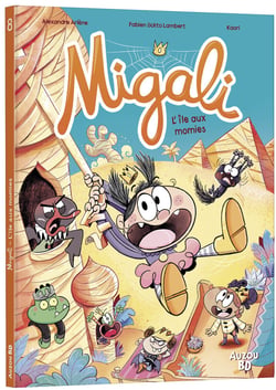 Migali Tome 8 : L'île aux momies