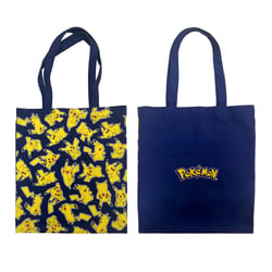 Totebag POKEMON marine, Matière polyester, Dimension (cm) : 33x41x14._x000D_1 compartiment