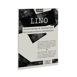 Bloc papier Pébéo - Lino - 30 feuilles - A4 - 105 g/m²