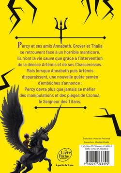 Percy Jackson Tome 3 : Le Sort du titan