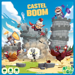 Castel boom - Jeu de société enfant - Kiwizou