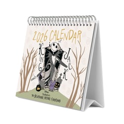 Calendrier de bureau 2026 - Disney L'Étrange Noël de monsieur Jack