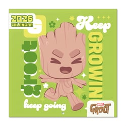 Calendrier mural 2026 - Marvel Je Suis Groot - 30 x 30 cm