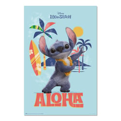 Poster Grupo Erik - Lilo et Stitch - Stitch Live Action - Aloha - 61 x 91,5 cm