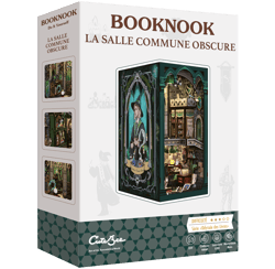 Maquette DIY Book Nook 196 pièces - La Salle des Ténèbres - Cutebee