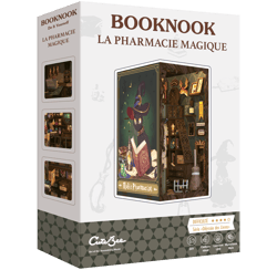 Maquette DIY Book Nook 282 pièces - La pharmacie magique - Cutebee