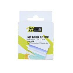 Set aquarelle de poche - Bord de mer - Monali