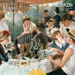 Calendrier mural 2026 Editions du Désastre - Renoir - 30 x 30 cm