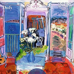 Calendrier mural 2026 Editions du désastre - 30 x 30 cm - Dufy