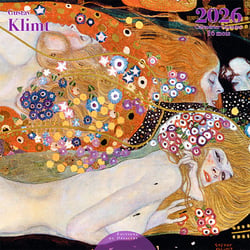 Calendrier mural 2026 Editions du désastre - 30 x 30 cm - Klimt