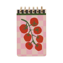 Bloc-notes Designworks - 8,9 x 14 cm - Tomato - 160 pages lignées
