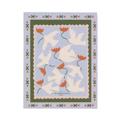 Carnet Designworks - 15,2 x 20,3 cm - Flower - 192 pages lignées