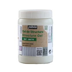 Gel de structure mat Pébéo en pot de 225 ml