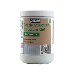 Gel de structure mat Pébéo en pot de 975 ml