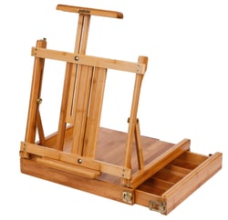 Boîte chevalet de table en bambou Pébeo