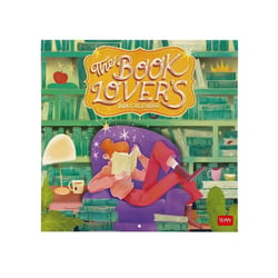 Calendrier mural 2026 Legami - The Book Lover's - 30 x 29 cm