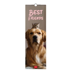 Calendrier mural 2026 Legami - Best Friends - 16 x 49 cm