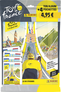 Album + 4 pochettes Panini France - Tour De France 2025