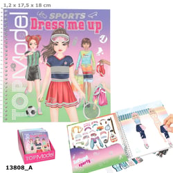 Carnet autocollant sports - TopModel - Dress Me Up