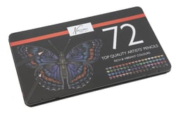 Lot de 72 crayons de couleur - Nassau - Couleurs assorties