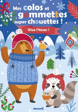  Mes colos et gommettes super chouettes ! : Vive l'hiver !