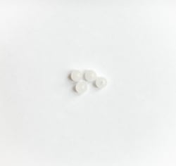 Pierres synthétiques blanches 6 mm