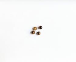 Pierres naturelles marrons 6mm