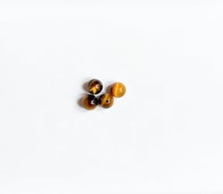 Pierres naturelles marrons 8 mm