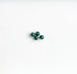 Pierres naturelles vertes 6 mm