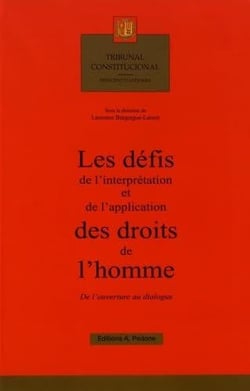 Les défis de l'interprétation et de l'application des droits de l'homme : de l'ouverture au dialogue