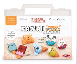 Malette Fimo Kawaii Yummy Family