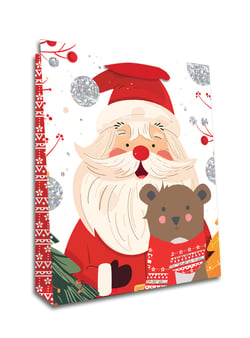 Sac cadeau - Père Noël - Taille L