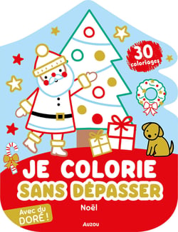 Je colorie sans dépasser : Noël