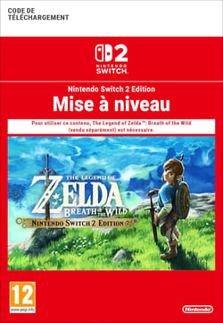Code de téléchargement The Legend of Zelda : Breath of the Wild - Nitendo Switch