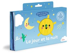 Le jour et la nuit - Mon livre tissu chevalet