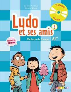 Ludo et ses amis 3 - Niv. A1+ - Livre + CD audio