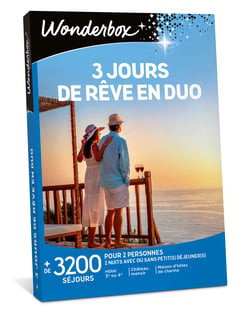 3 jours de rêve en duo