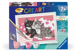 Peinture au numéro Ravensburger - CreArt Kids - Adorables chatons - 8 x 12 cm