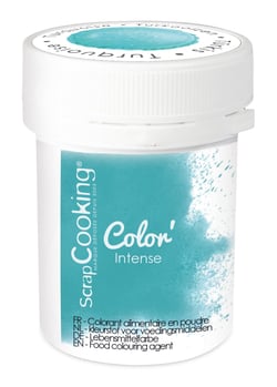 Colorant alimentaire en poudre ScrapCooking®- Turquoise - 5 g