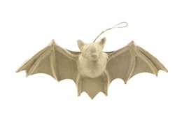 Support à décorer Décopatch - Halloween chauve-souris - 4 x 21 x 10 cm - Papier mâché