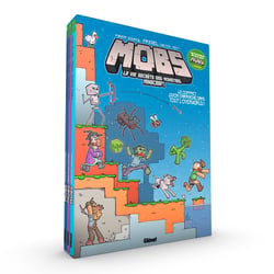 Mobs, la vie secrète des monstres Minecraft : coffret Tomes 1 à 3